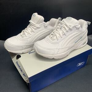 Reebok Women’s Walking Shoes Gratify Ultra Size 8.5 Wide White Leather Shoes